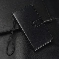 Leather Case Stands Flip Cover T04 Holder for Oppo RX17 Neo Black