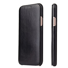 Leather Case Stands Flip Cover T05 Holder for Apple iPhone 11 Pro Black
