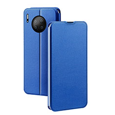 Leather Case Stands Flip Cover T05 Holder for Huawei Mate 30 Pro 5G Blue