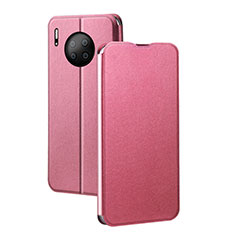 Leather Case Stands Flip Cover T05 Holder for Huawei Mate 30 Pro 5G Pink