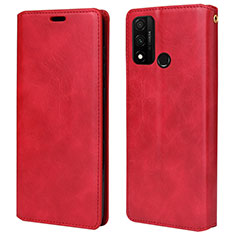 Leather Case Stands Flip Cover T05 Holder for Huawei Nova Lite 3 Plus Red