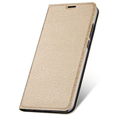Leather Case Stands Flip Cover T05 Holder for Huawei P30 Lite Gold