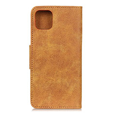 Leather Case Stands Flip Cover T05 Holder for Xiaomi Mi 11 Lite 4G Khaki