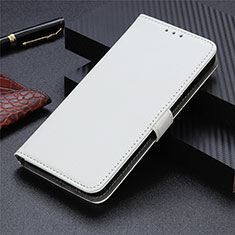 Leather Case Stands Flip Cover T05 Holder for Xiaomi Redmi 9A White