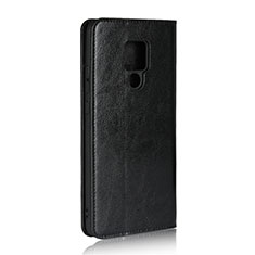 Leather Case Stands Flip Cover T06 Holder for Huawei Mate 20 X 5G Black