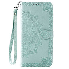 Leather Case Stands Flip Cover T06 Holder for Xiaomi Mi 10 Green