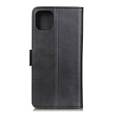 Leather Case Stands Flip Cover T06 Holder for Xiaomi Mi 11 Lite 4G Black