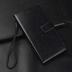 Leather Case Stands Flip Cover T07 Holder for Apple iPhone 11 Pro Black