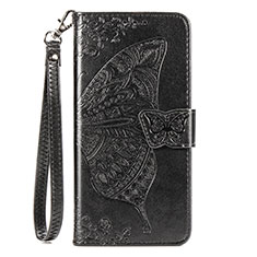 Leather Case Stands Flip Cover T07 Holder for Xiaomi Mi 10 Pro Black