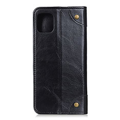 Leather Case Stands Flip Cover T07 Holder for Xiaomi Mi 11 5G Black