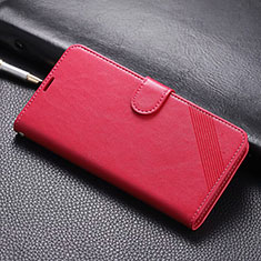 Leather Case Stands Flip Cover T07 Holder for Xiaomi Redmi K20 Red