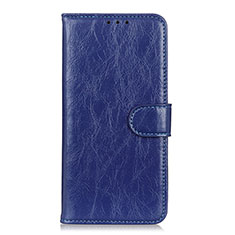 Leather Case Stands Flip Cover T08 Holder for Realme X50 Pro 5G Blue