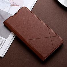 Leather Case Stands Flip Cover T08 Holder for Xiaomi Mi 9T Pro Brown