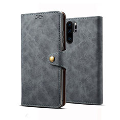 Leather Case Stands Flip Cover T09 Holder for Huawei P30 Pro New Edition Black