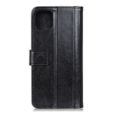 Leather Case Stands Flip Cover T09 Holder for Xiaomi Mi 11 Lite 5G Black