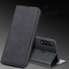 Leather Case Stands Flip Cover T11 Holder for Huawei Honor 10i Black