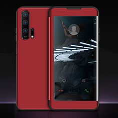 Leather Case Stands Flip Cover T11 Holder for Huawei Honor 20 Pro Red