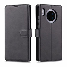 Leather Case Stands Flip Cover T11 Holder for Huawei Mate 30 Pro Black