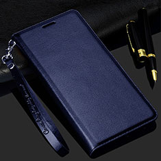 Leather Case Stands Flip Cover T11 Holder for Samsung Galaxy Note 20 Ultra 5G Blue