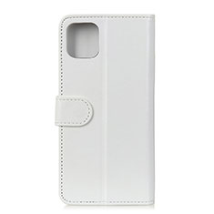 Leather Case Stands Flip Cover T11 Holder for Xiaomi Mi 11 5G White