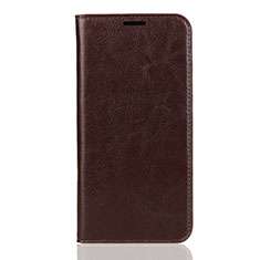 Leather Case Stands Flip Cover T11 Holder for Xiaomi Mi 9T Pro Brown