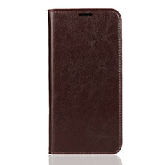 Leather Case Stands Flip Cover T11 Holder for Xiaomi Redmi K20 Pro Brown