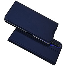 Leather Case Stands Flip Cover T12 Holder for Huawei Honor 20 Blue
