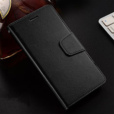 Leather Case Stands Flip Cover T12 Holder for Huawei Honor 20 Lite Black