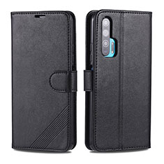 Leather Case Stands Flip Cover T12 Holder for Huawei Honor 20 Pro Black