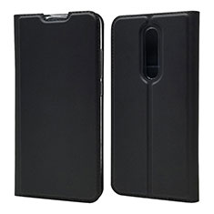 Leather Case Stands Flip Cover T12 Holder for Xiaomi Mi 9T Black