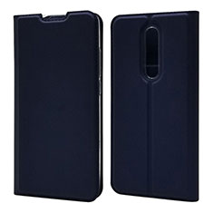 Leather Case Stands Flip Cover T12 Holder for Xiaomi Redmi K20 Pro Blue