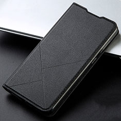 Leather Case Stands Flip Cover T15 Holder for Xiaomi Redmi Note 8 Pro Black