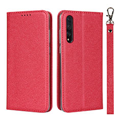 Leather Case Stands Flip Cover T16 Holder for Huawei P20 Pro Red