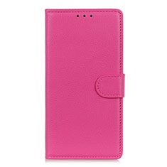 Leather Case Stands Flip Cover T16 Holder for Samsung Galaxy Note 20 5G Hot Pink