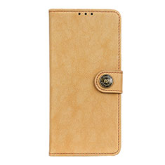 Leather Case Stands Flip Cover T17 Holder for Samsung Galaxy Note 20 5G Yellow