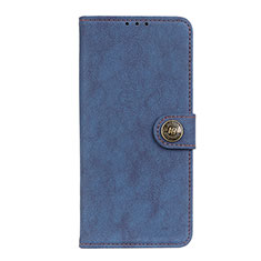 Leather Case Stands Flip Cover T17 Holder for Samsung Galaxy Note 20 Ultra 5G Blue