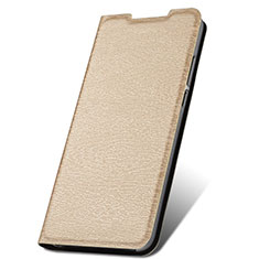 Leather Case Stands Flip Cover T17 Holder for Xiaomi Redmi Note 8 Gold