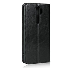Leather Case Stands Flip Cover T17 Holder for Xiaomi Redmi Note 8 Pro Black