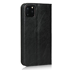 Leather Case Stands Flip Cover T18 Holder for Apple iPhone 11 Pro Max Black