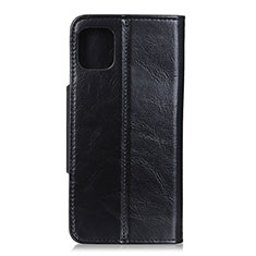 Leather Case Stands Flip Cover T18 Holder for Xiaomi Mi 11 Lite 4G Black