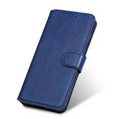 Leather Case Stands Flip Cover T19 Holder for Huawei P40 Blue