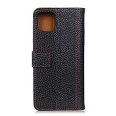 Leather Case Stands Flip Cover T19 Holder for Xiaomi Mi 11 5G Black
