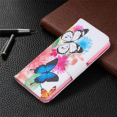 Leather Case Stands Flip Cover T19 Holder for Xiaomi Poco M3 Mixed