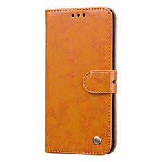 Leather Case Stands Flip Cover T20 Holder for Huawei P40 Orange