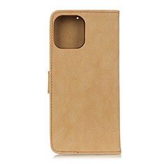 Leather Case Stands Flip Cover T23 Holder for Xiaomi Mi 11 Lite 4G Khaki