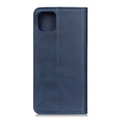 Leather Case Stands Flip Cover T24 Holder for Xiaomi Mi 11 5G Blue