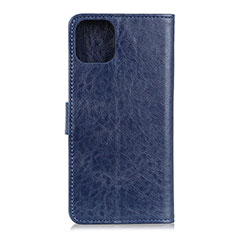 Leather Case Stands Flip Cover T26 Holder for Xiaomi Mi 11 Lite 5G Blue