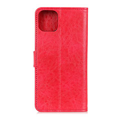 Leather Case Stands Flip Cover T26 Holder for Xiaomi Mi 11 Lite 5G Red