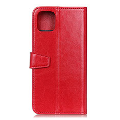 Leather Case Stands Flip Cover T28 Holder for Xiaomi Mi 11 5G Red