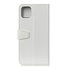 Leather Case Stands Flip Cover T28 Holder for Xiaomi Mi 11 5G White